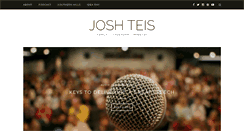 Desktop Screenshot of joshteis.com